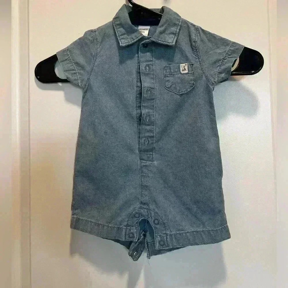Carter's Baby Boy One Piece Romper Size 3 Months - Picture 2 of 7